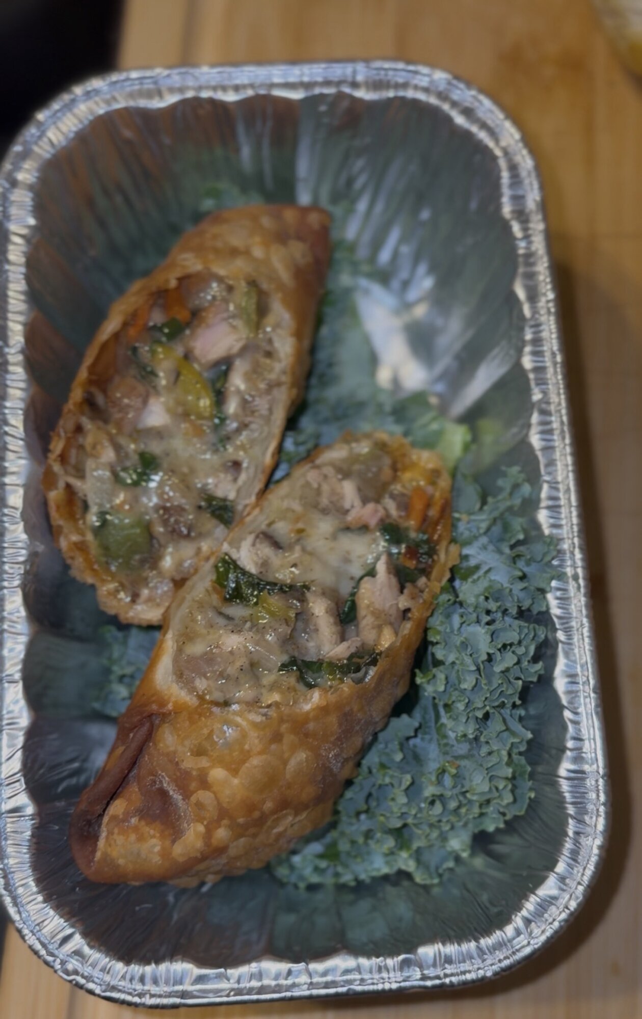 Jerk Chicken Egg Rolls