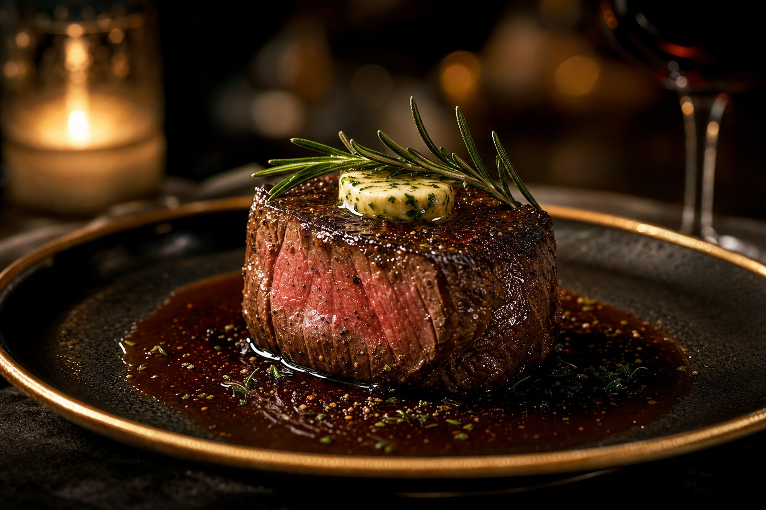 Pan Seared Filet Mignon
